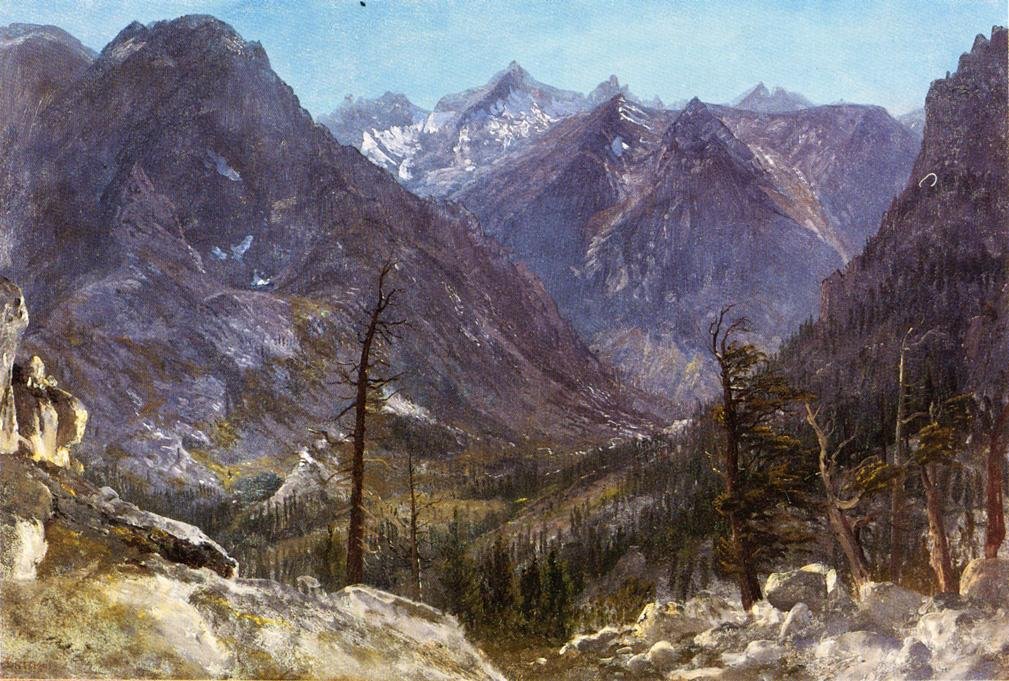 Parc Estes, Colorado - Albert Bierstadt