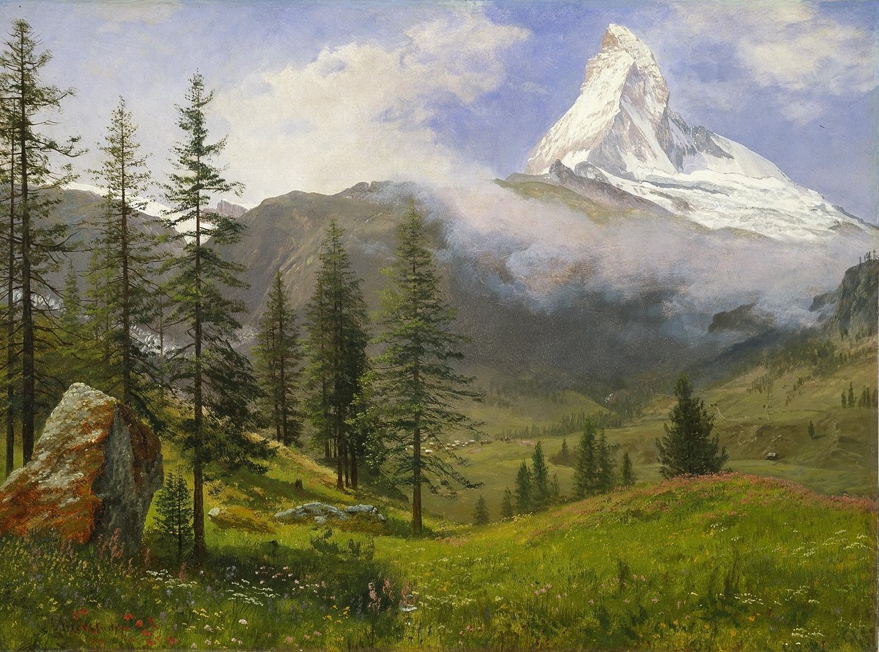 Matterhorn - Albert Bierstadt