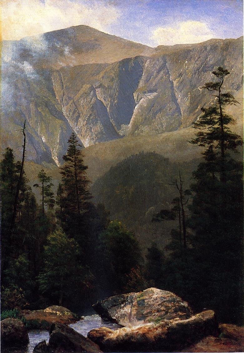 Paysage montagneux - Albert Bierstadt