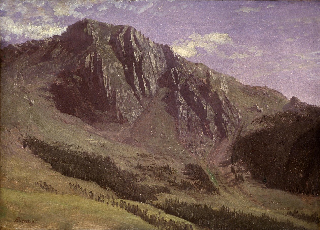 Montagnes - Albert Bierstadt