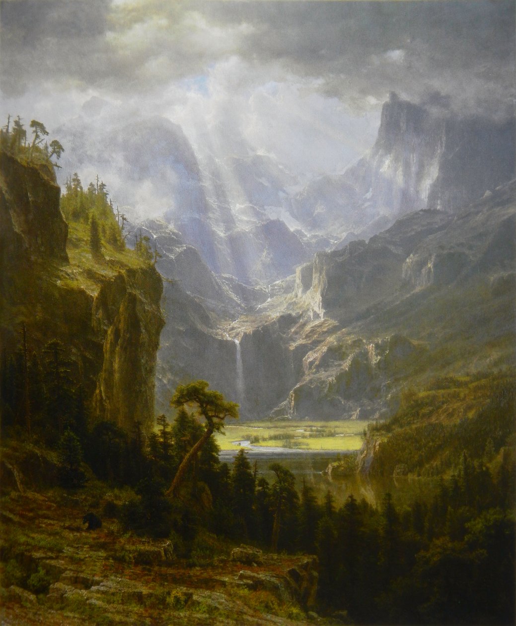 Les Montagnes Rocheuses - Albert Bierstadt