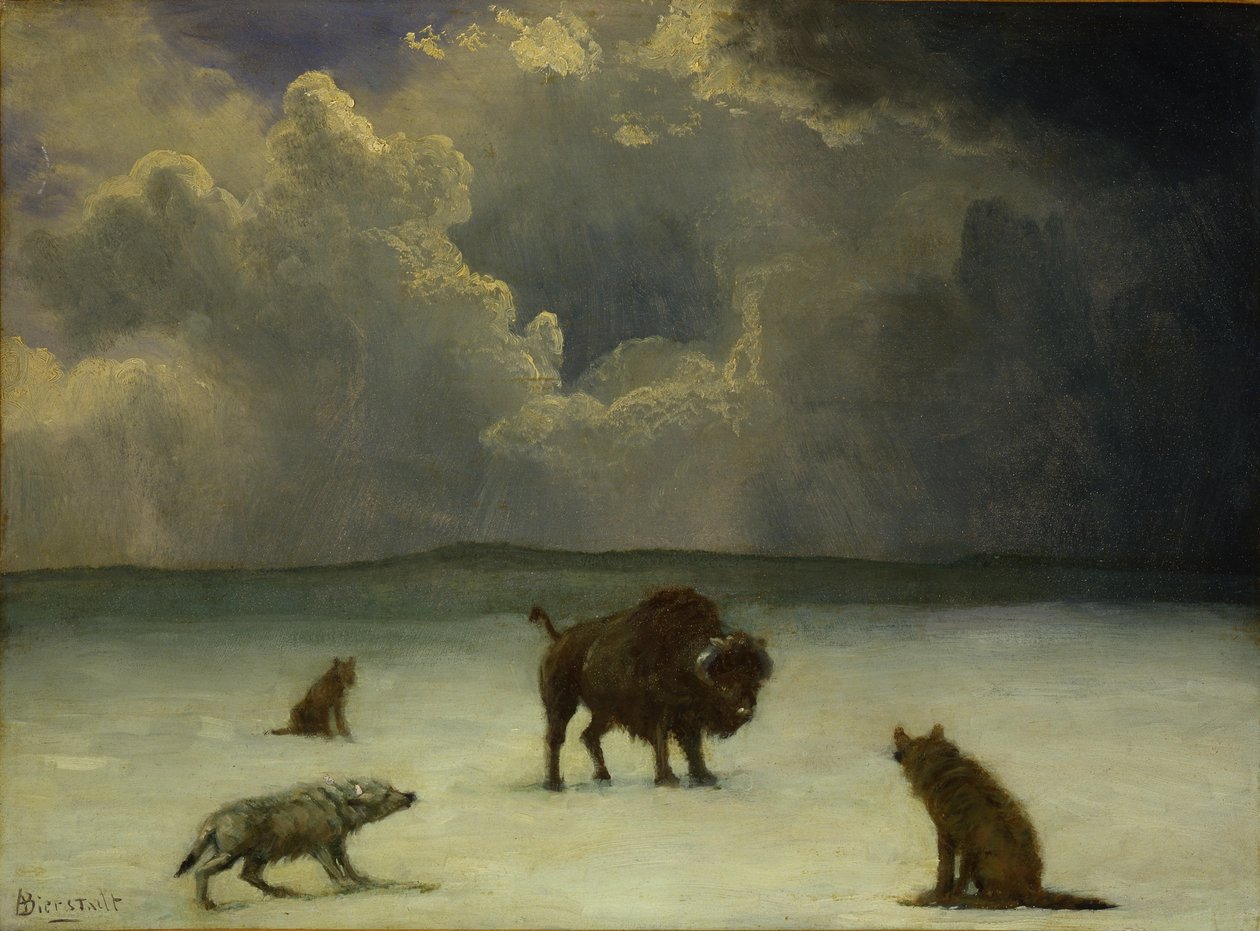 Piégé - Albert Bierstadt