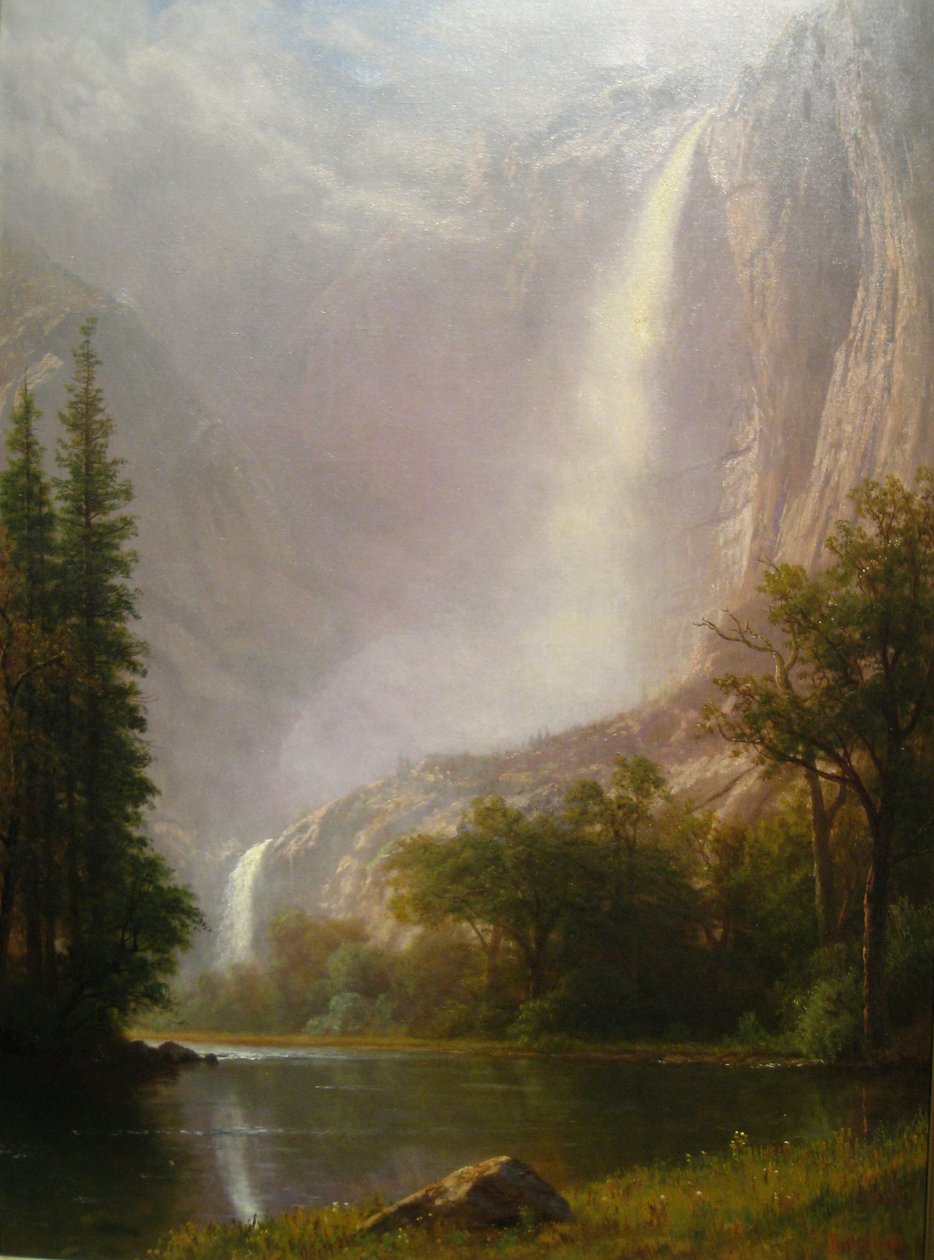 Chutes de Yosemite - Albert Bierstadt