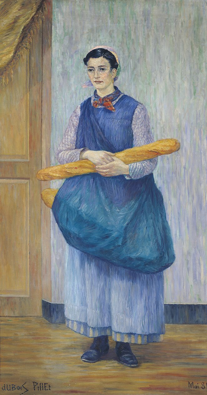 Dame portant du pain, 1889 - Albert Dubois Pillet
