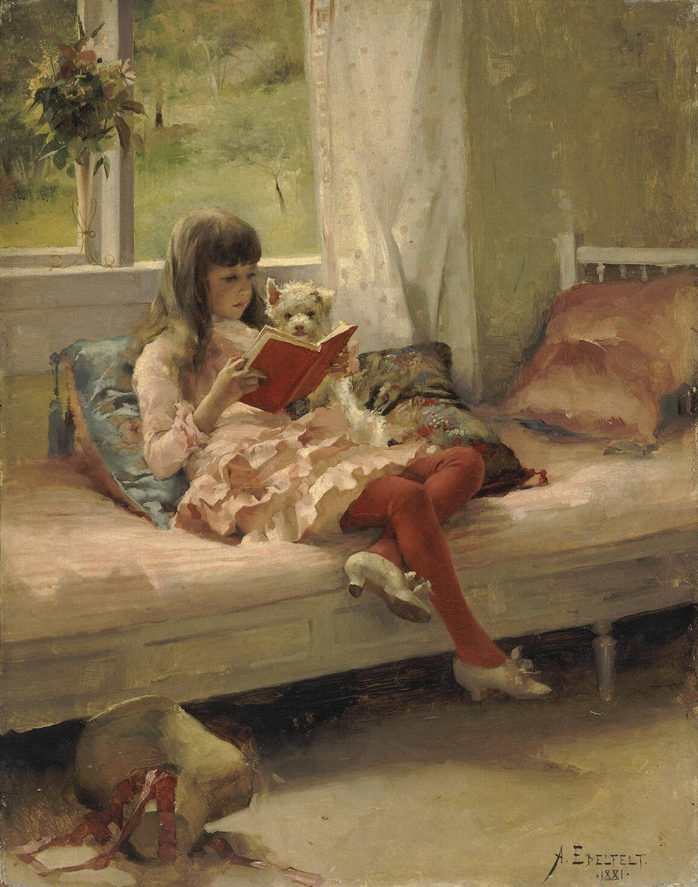 Bons amis (Portrait de la sœur de l