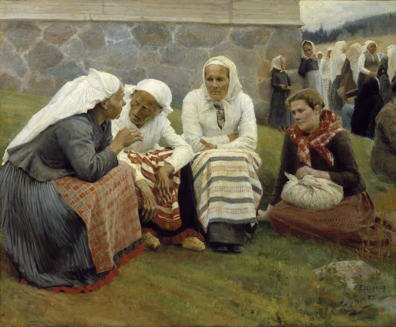 Femmes devant l