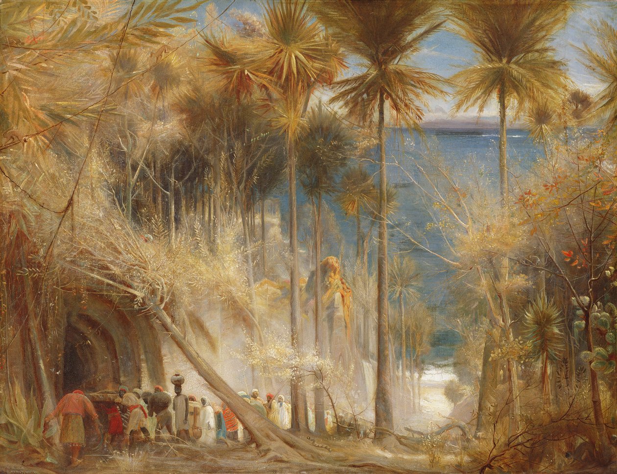 Ali Baba et les quarante voleurs - Albert Goodwin