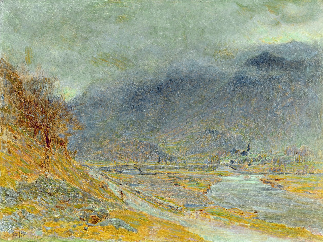 Brouillard de montagne, 1870 - Albert Goodwin