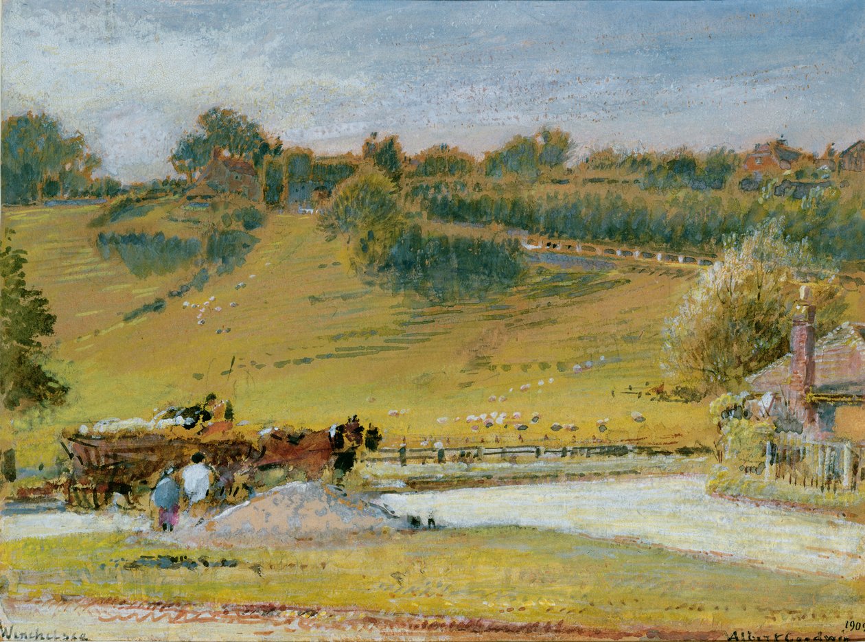 Winchelsea, 1909 - Albert Goodwin