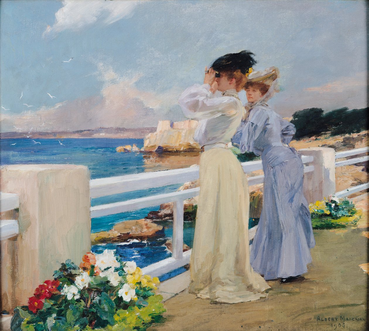 Les mouettes, 1906 - Albert Pierre Rene Maignan