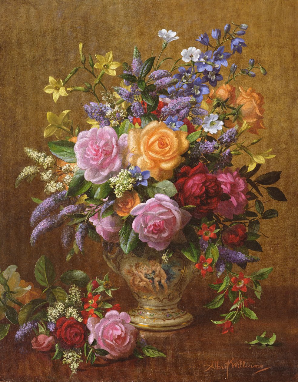 Bouquet coloré - Albert Williams