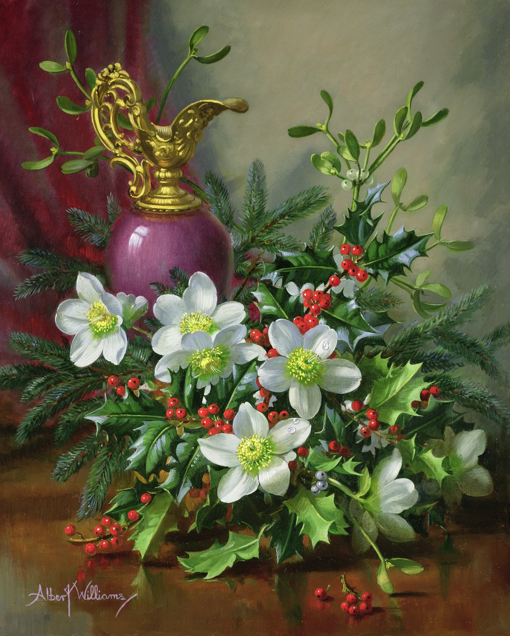 AB88 Roses de Noël - Albert Williams