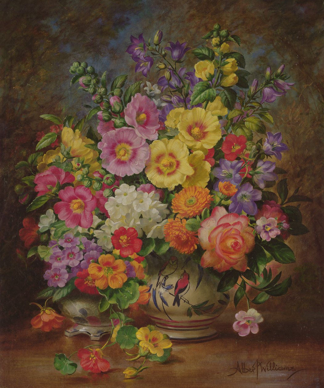 Fleurs de jardin de septembre - Albert Williams