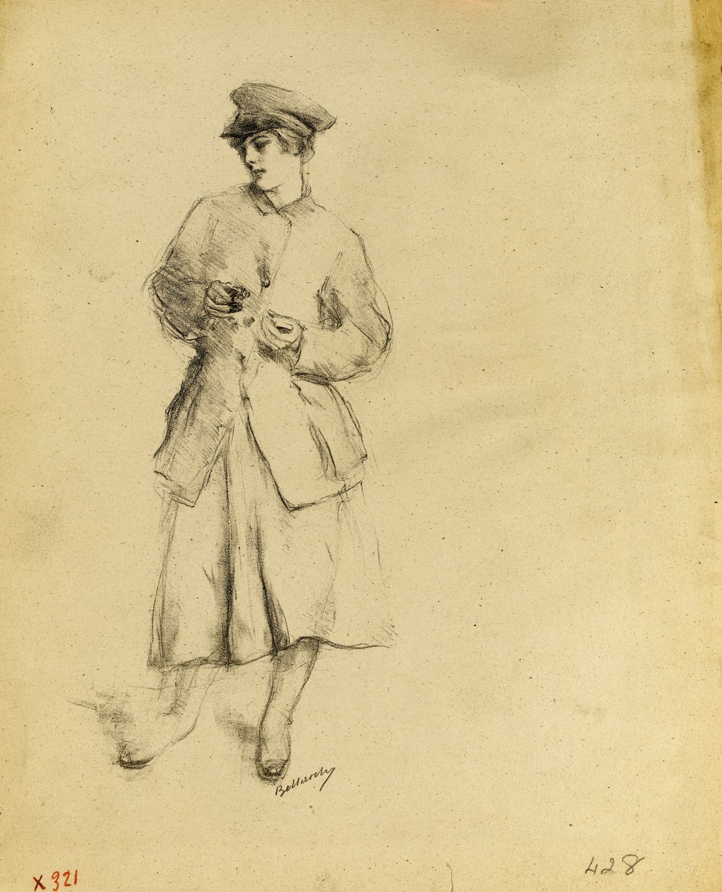 Chauffeuse - Albert de Belleroche