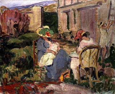 La Famille - Albert Charles Lebourg