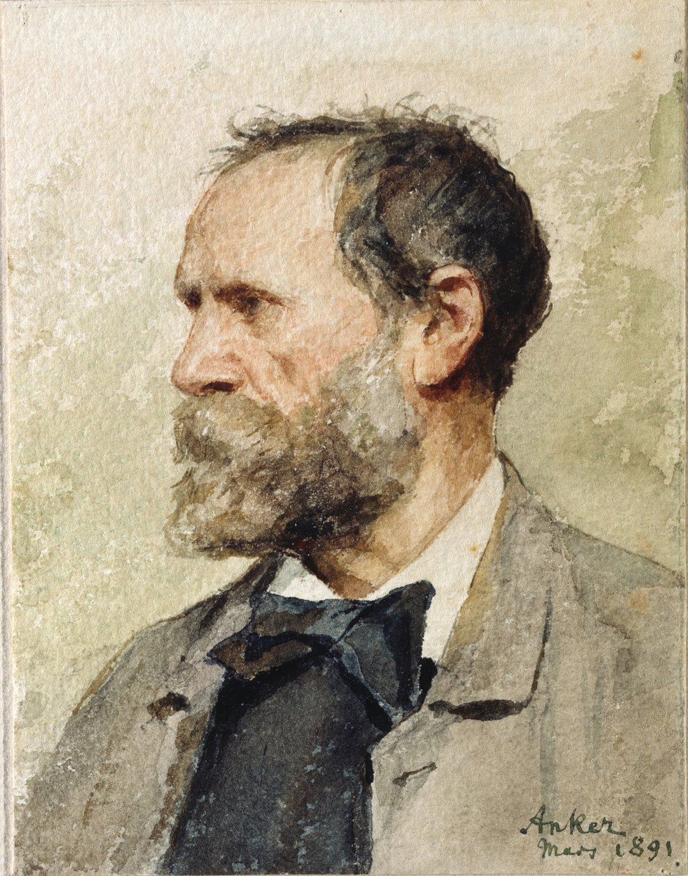 Autoportrait - Albert Anker