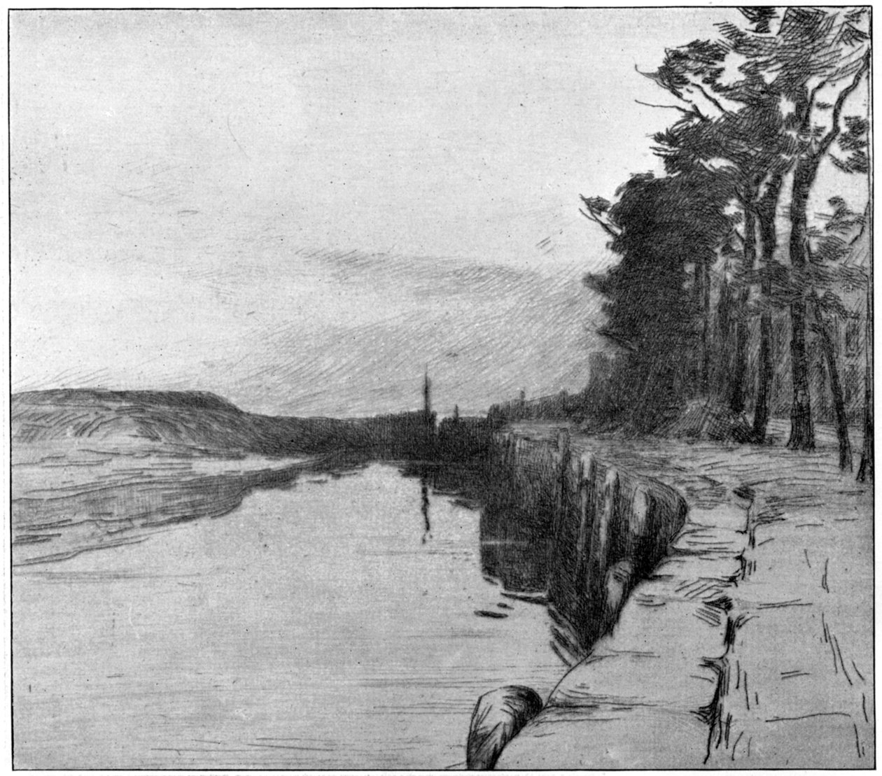 Le Vieux Port, Veere, 1898 - Albert Baertsoen
