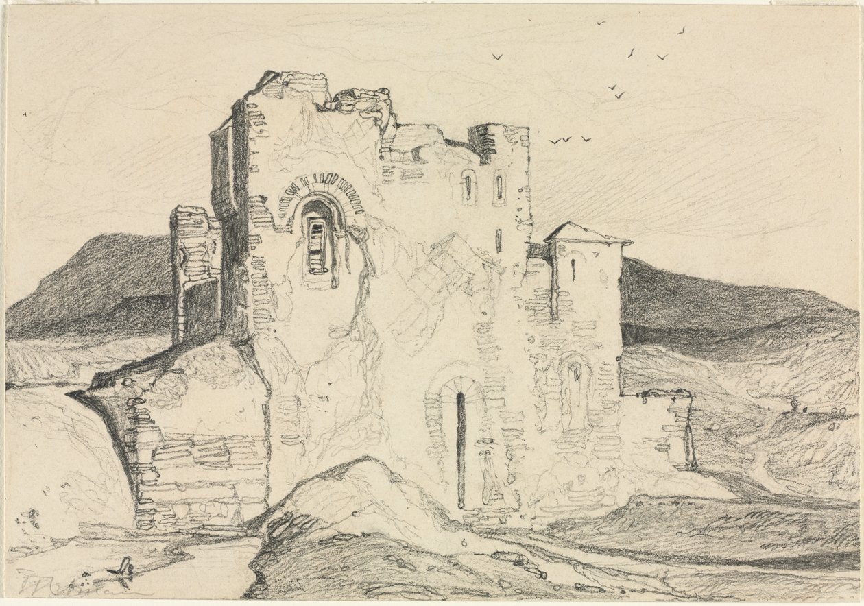 Un château en Normandie - Albert Besnard