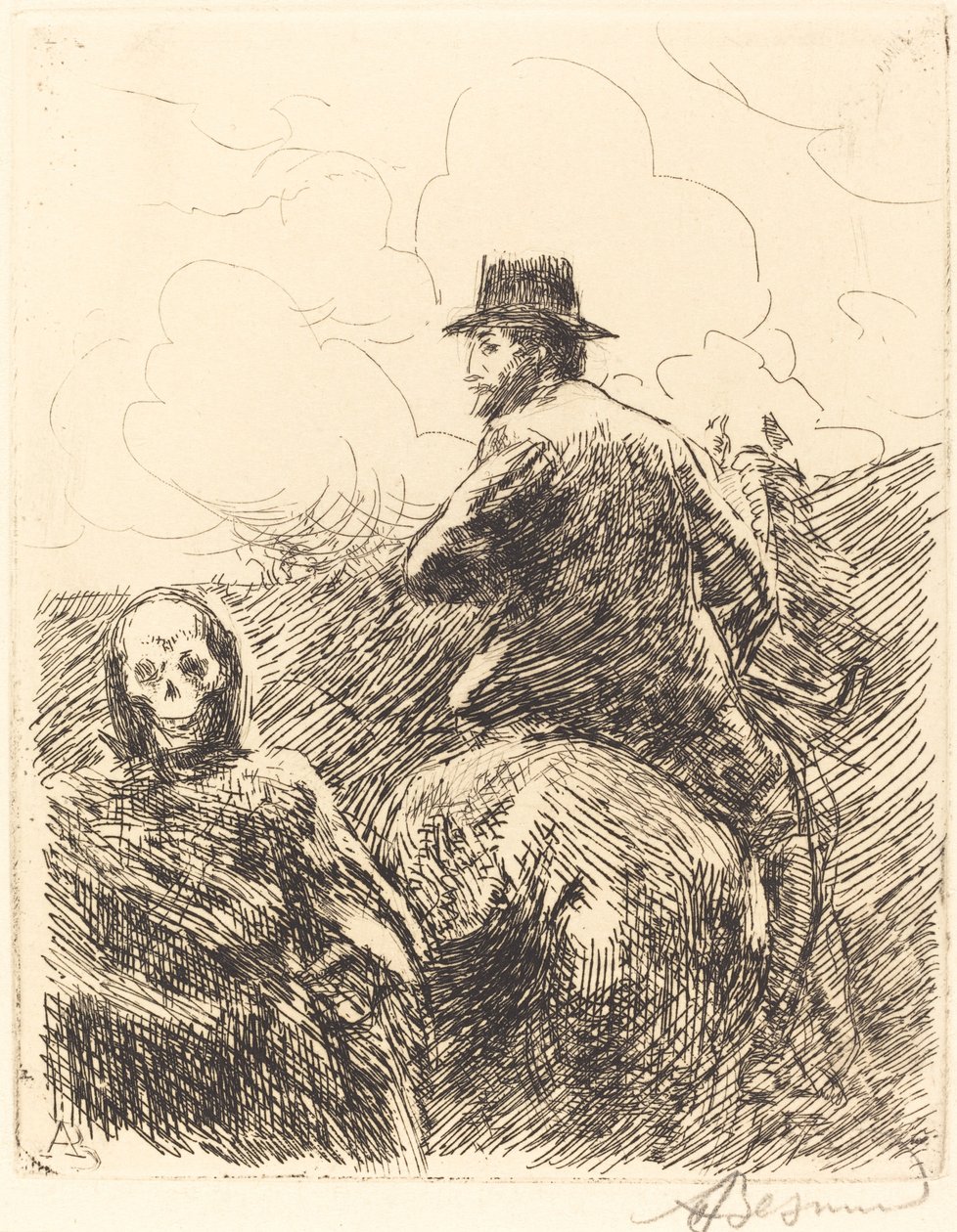 Danger passé - Albert Besnard