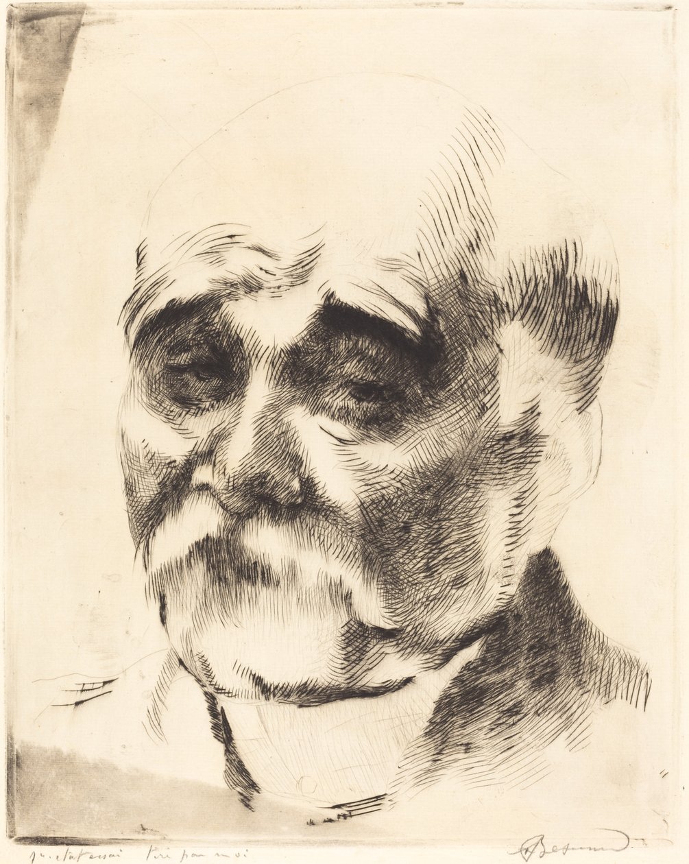 Georges Clemenceau - Albert Besnard