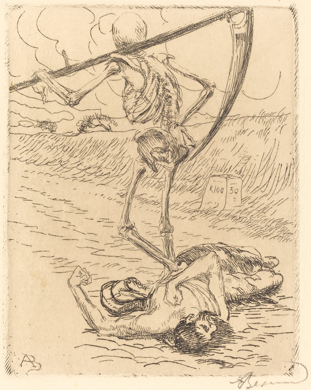Indifférente - Albert Besnard