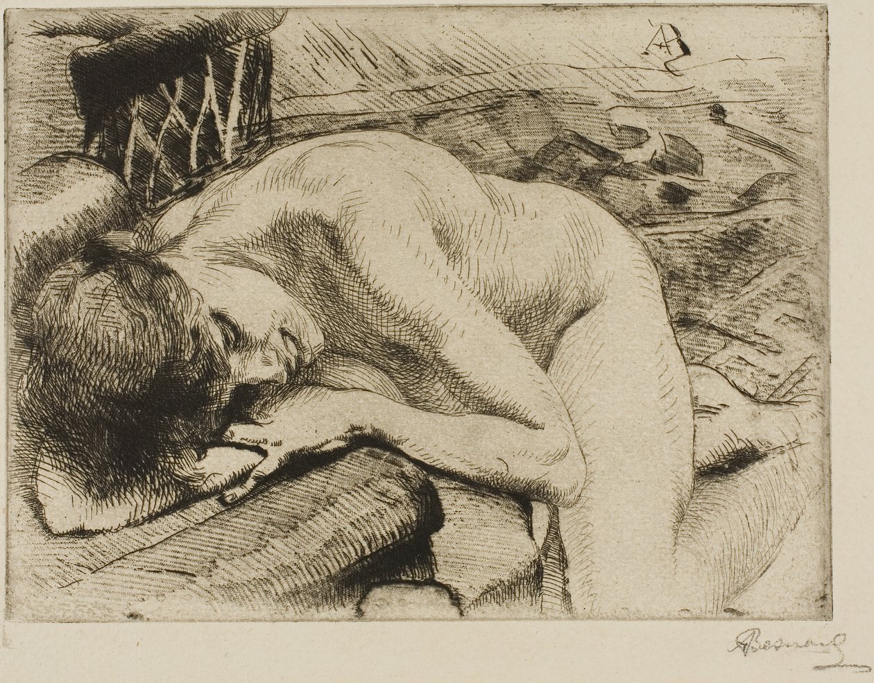 Le modèle dormant - Albert Besnard