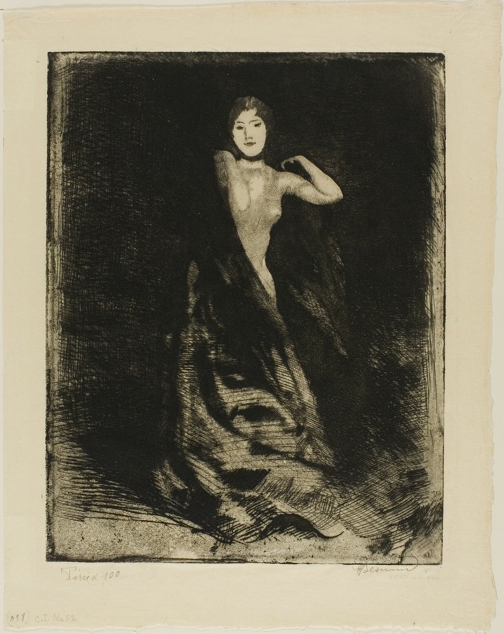 Femme, frontispice de Femme - Albert Besnard