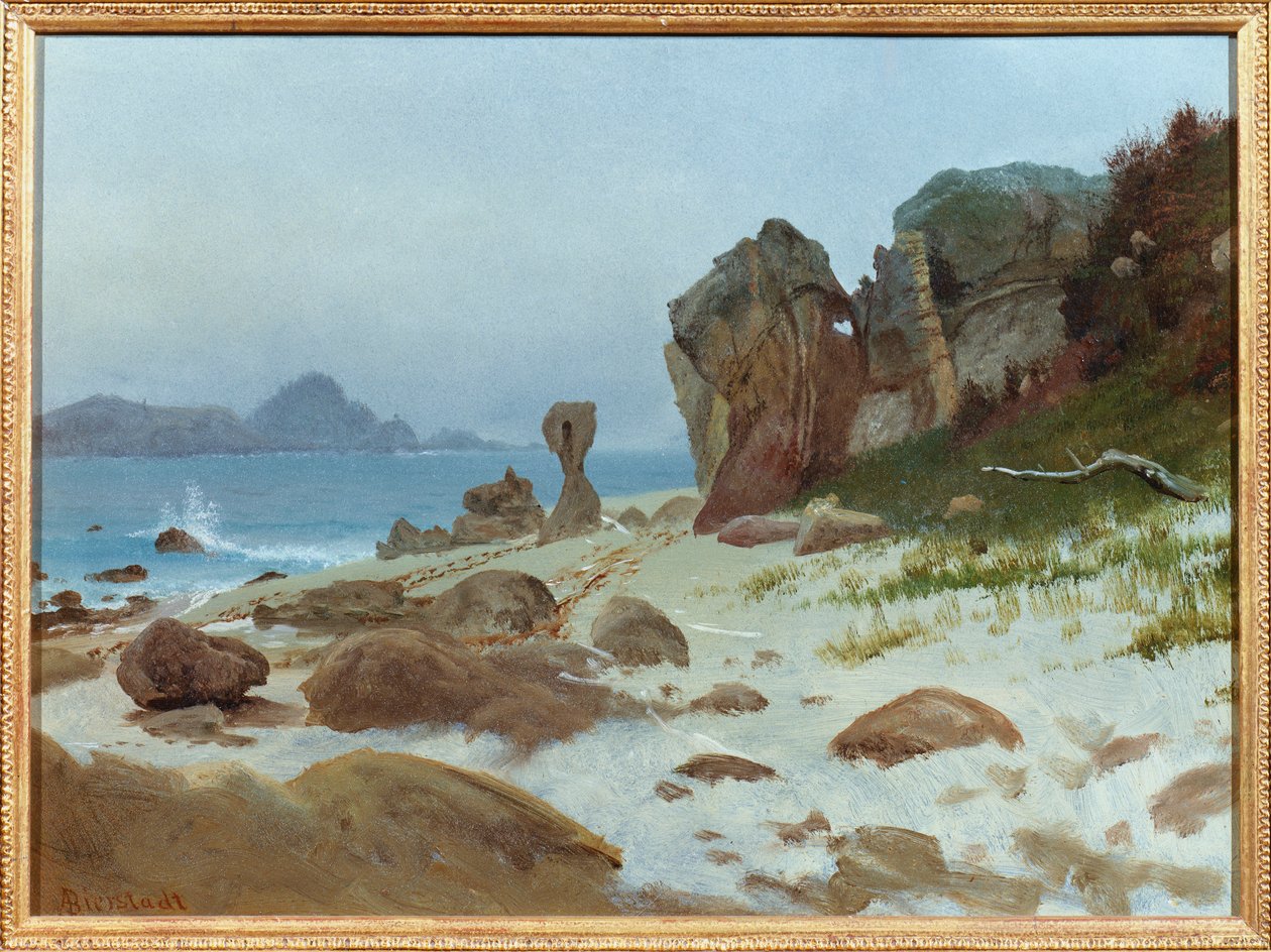 Baie de Monterey - Albert Bierstadt