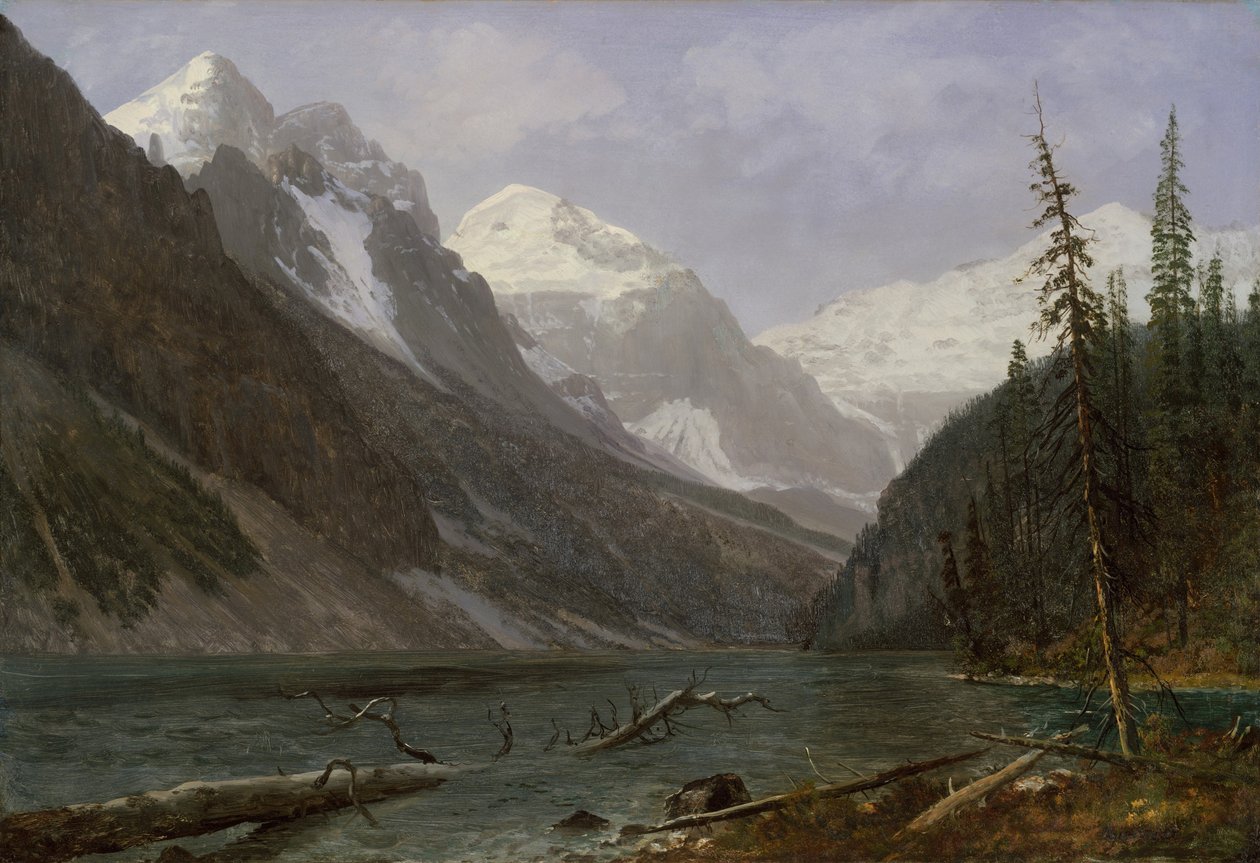 Rocheuses canadiennes (Lake Louise) - Albert Bierstadt