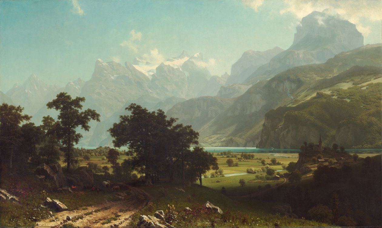 Lake Lucerne - Albert Bierstadt