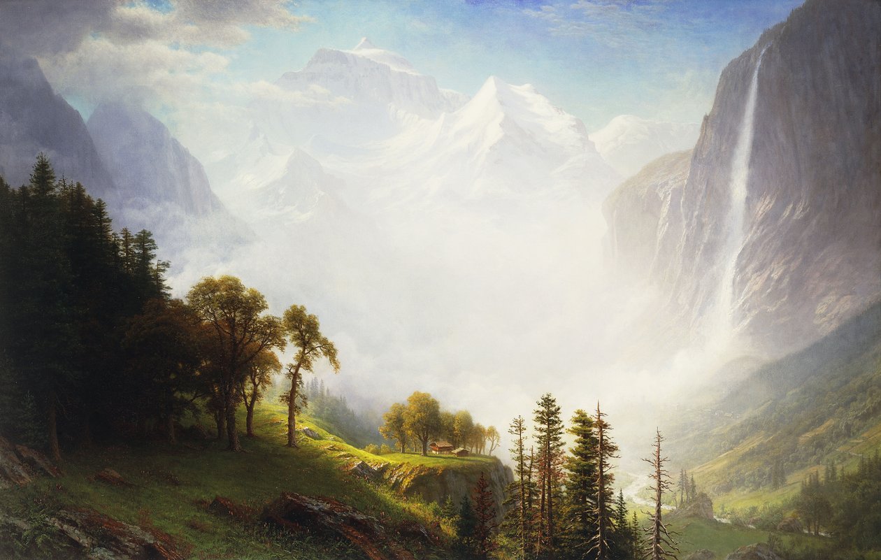 Majesté des montagnes, 1853-57 - Albert Bierstadt