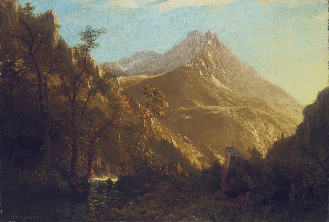 Montagnes Wasatch - Albert Bierstadt