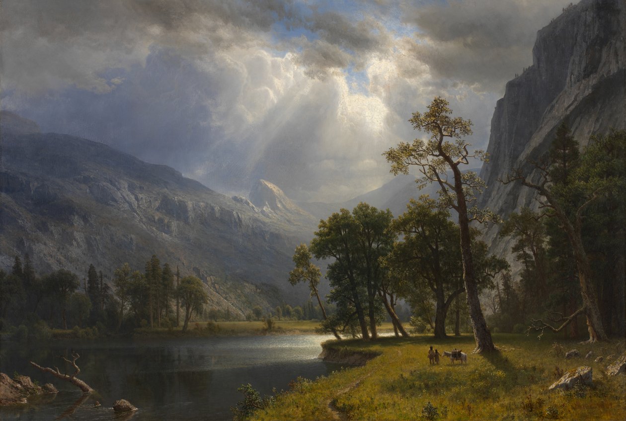 Vallée de Yosemite, 1866 - Albert Bierstadt
