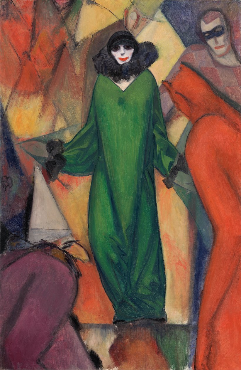 Le Domino vert - Albert Bloch