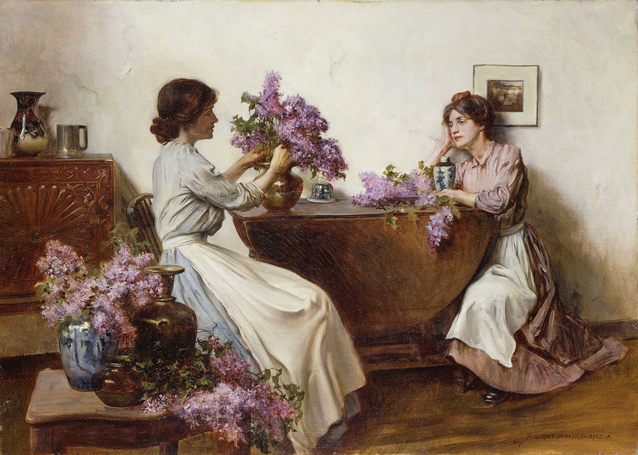 Arranger le Lilas, 1906 - Albert Chevallier Tayler