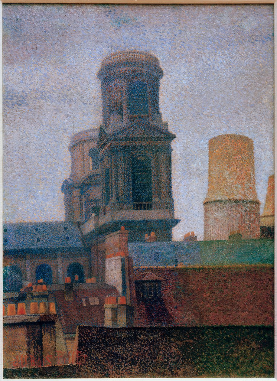 Les tours, Saint-Sulpice - Albert Dubois Pillet