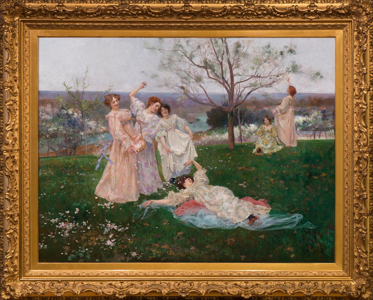 Fleurs de printemps, c.1897 - Albert Emile Artigue