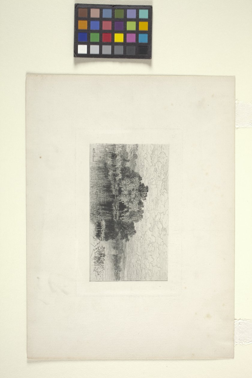 Paysage avec lac - Albert Fitch Bellows
