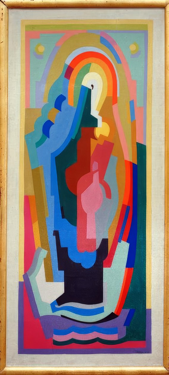 La Sainte Vierge dans un halo - Albert Gleizes