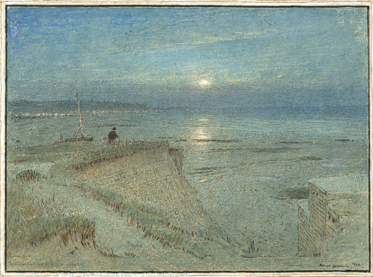 Galley Hill, La côte qui disparaît, Bexhill - Albert Goodwin
