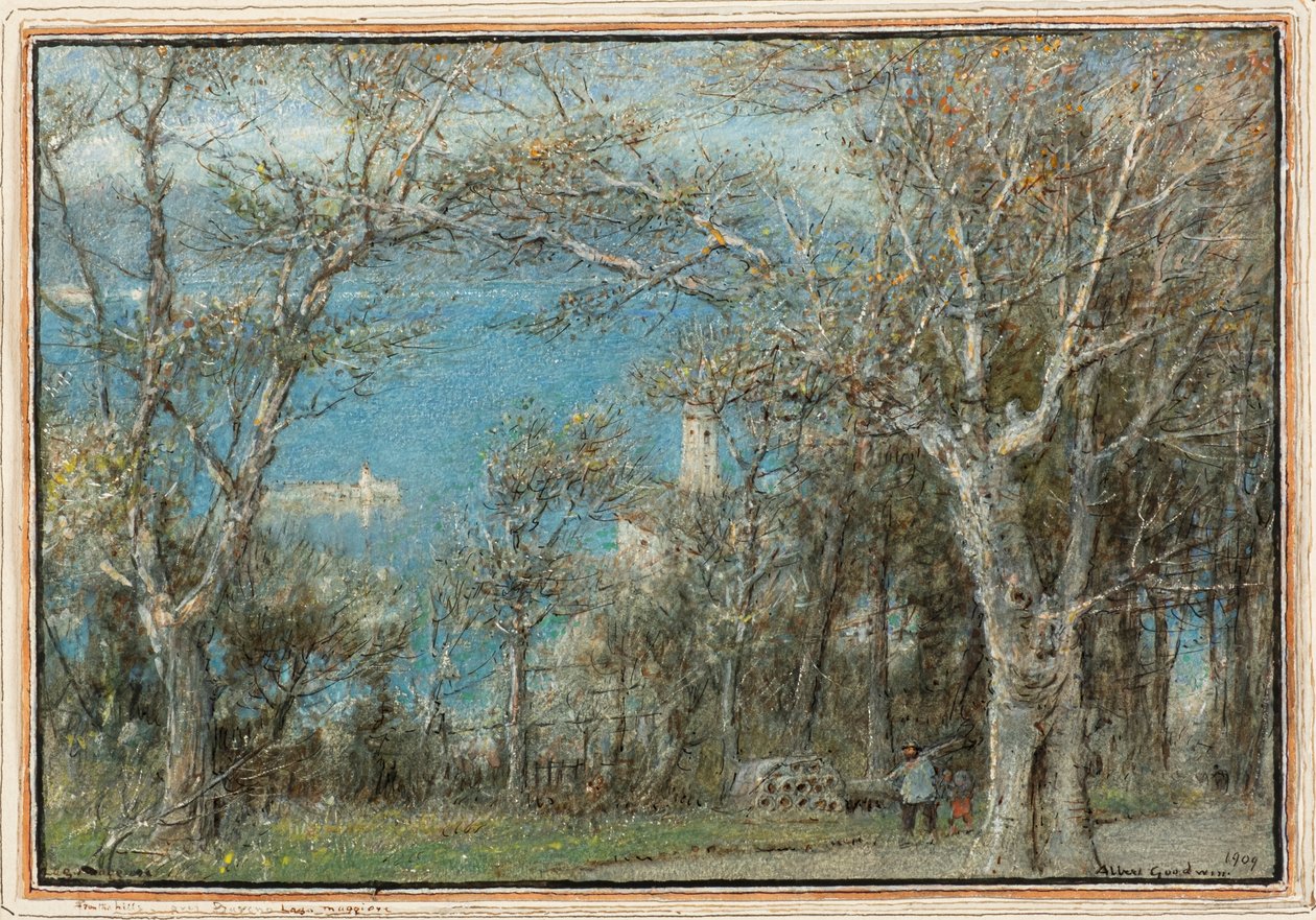 Lac Majeur - Albert Goodwin