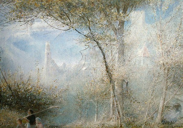 Merano, Italie du Nord - Albert Goodwin