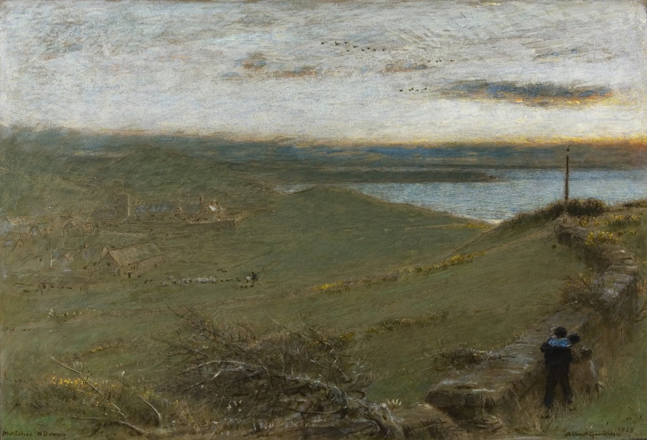 Morthoe, North Devon - Albert Goodwin
