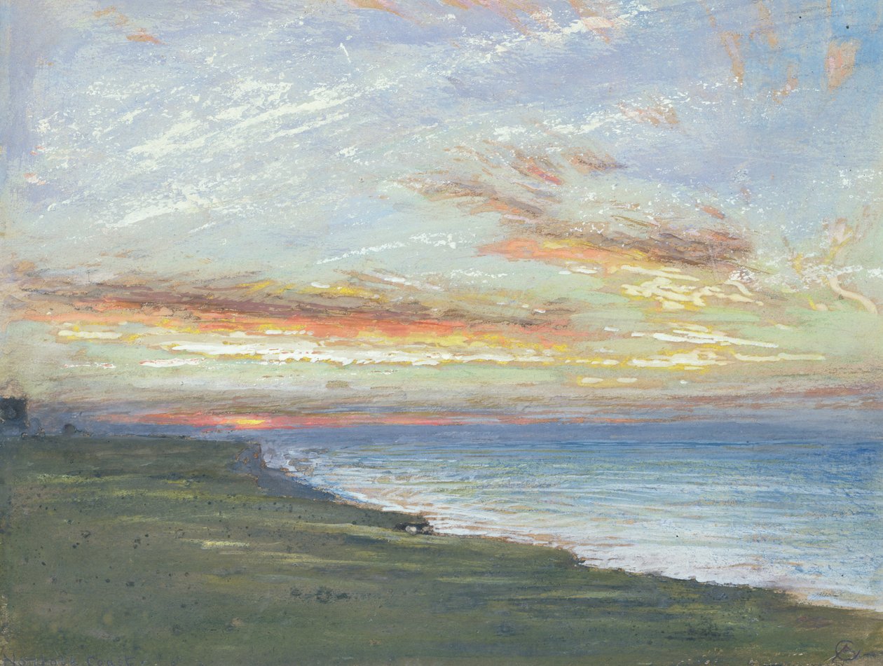 Côte du Norfolk - Albert Goodwin