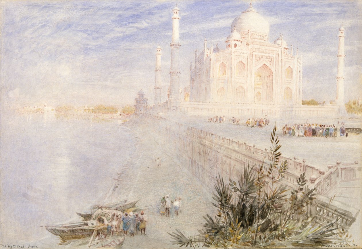 Taj Mahal - Albert Goodwin