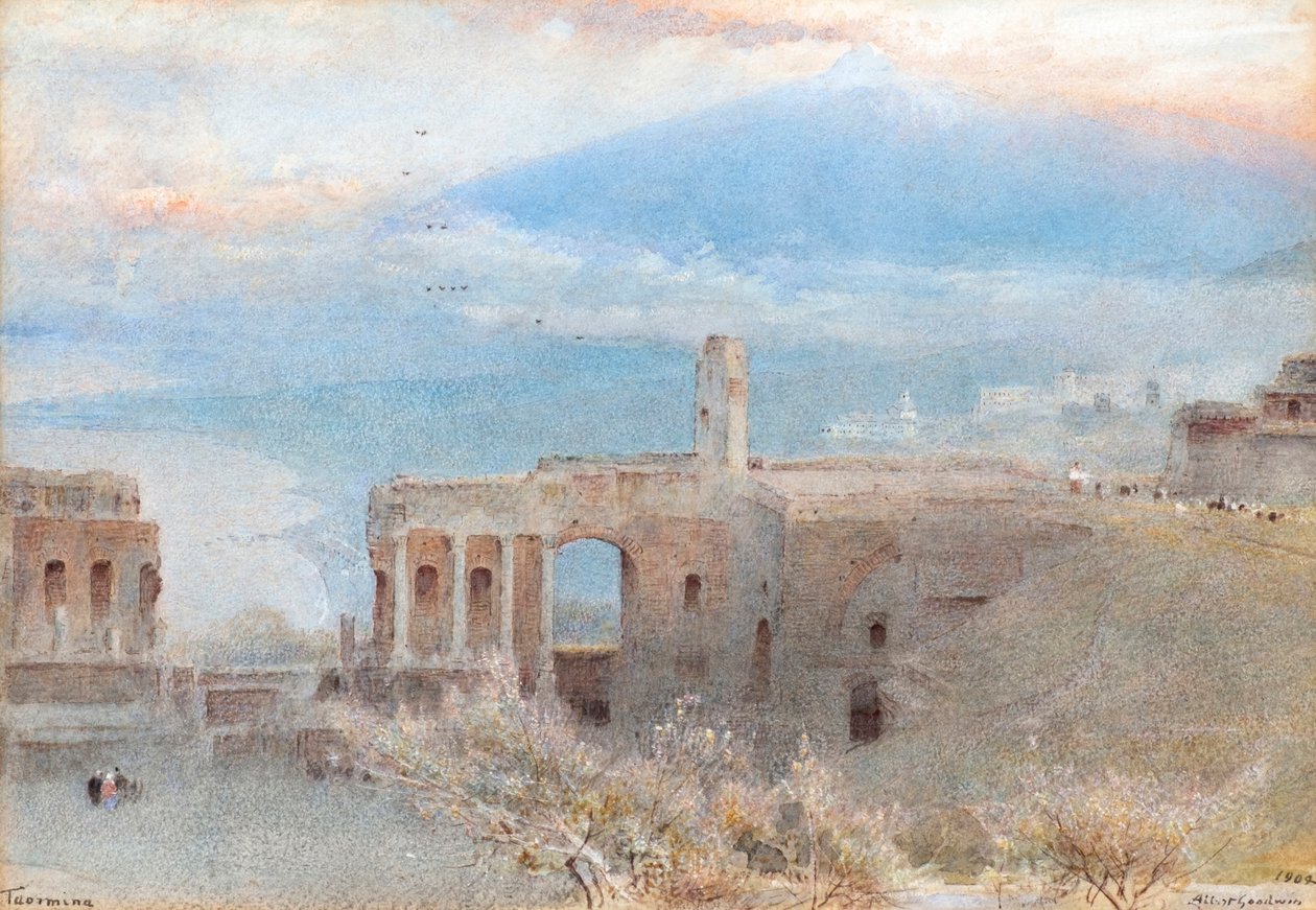 Taormina - Albert Goodwin
