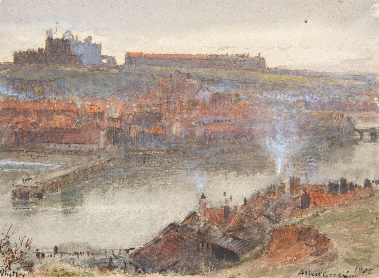 Whitby - Albert Goodwin