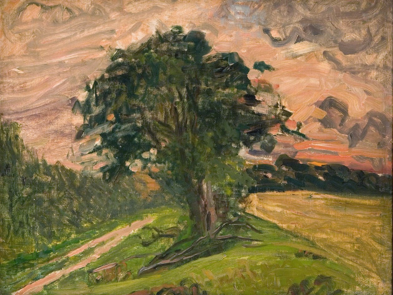Paysage du soir. Tisvilde - Albert Gottschalk
