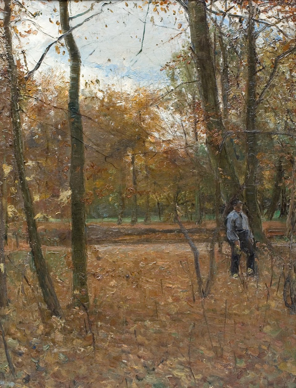 Automne à Søndermarken - Albert Gottschalk