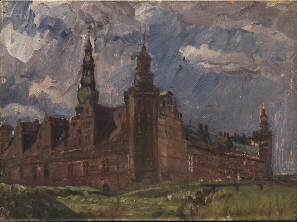 Kronborg vu du sud-est - Albert Gottschalk
